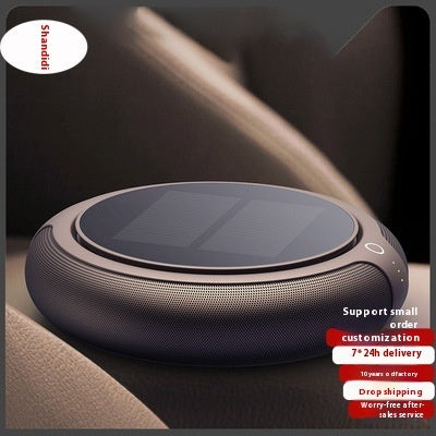 New Aromatherapy Solar Car Air Purifier